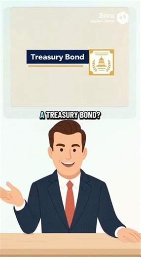 What is a Treasury Bond in 15sec? 🏦📈 #fyp #finance #bond #treasurybonds