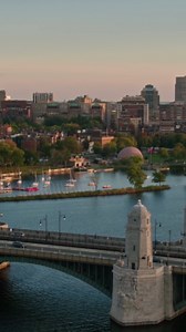 Boston's Skyline Majesty: Aerial Views of a City's Heritage.