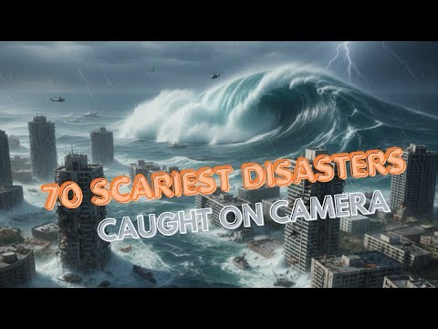 70 Scariest Natural Disasters Ever Caught on Camera | Extreme Weather & Geological Events
