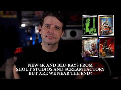 NEW 4K and Blu-rays From Scream Factory and Shout Studios! But Are We Near The End For Them?