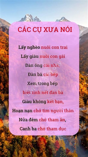 Bí kíp bỏ túi từ lời cụ xưa dạy giúp bạn nuôi dạy con cái thành tài và sống đời đức độ