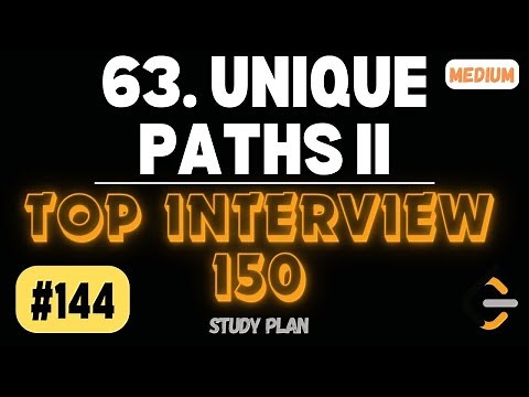 Leetcode | 63. Unique Paths II | Medium | Java Solution