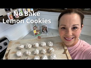 No Bake Lemon Cookies | Easy dessert recipe to make in no time | Vanilla Wafers