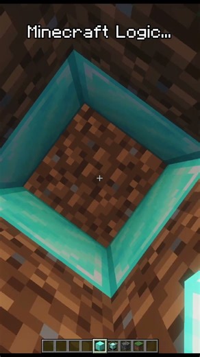 Minecraft Logic: Bedrock Can’t Stop the Beacon?! 💀🔦 #tedrush