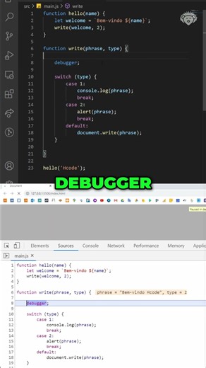 How to use a debugger in JavaScript to stop code (Quick Tip!)
