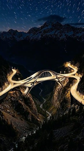 Building This Bridge Broke Every Law of Physics #engineering #construction