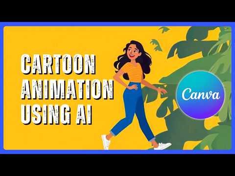 How to Create Cartoon Animation Using Canva AI | Image to Video