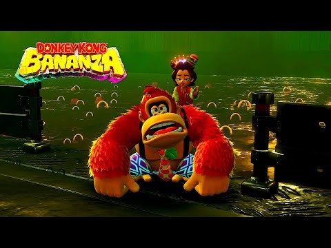 Jumping Over Hot Oil! [Donkey Kong Bananza]