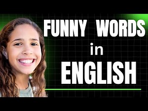 Funny Words in English #funnyenglishwords