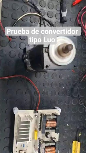 Prueba de convertidor CD/CD tipo Luo.