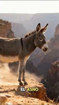 The Donkey: The Intelligence of Survival! 😎🛡️ #Donkey #CreationAndMystery #Nature