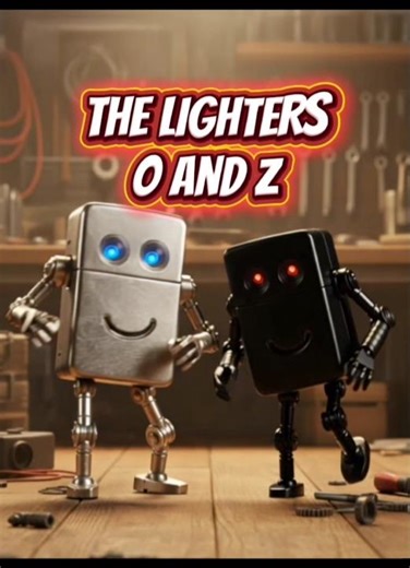 DANCE ROBOT LIGHTER O and Z !!