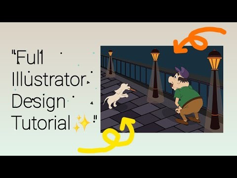 "Complete Adobe Illustrator Tutorial | From Start to Finish Design"