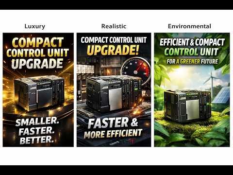 Compact Control Unit Upgrade 🚀 Smaller Size, Faster Performance, Maximum Efficiency ⚙️