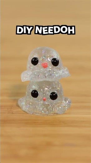 Slow rising clear tabas! #satisfying #cute #diy #craft #bts