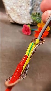 Emergency live wire connection skills ⚡🔌 #shorts