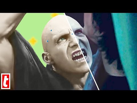 Harry Potter: Voldemort Scenes Without CGI Effects