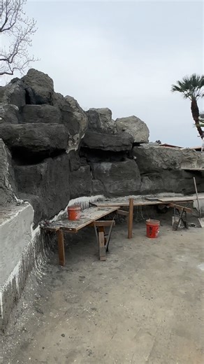 Dive into luxury with this stunning custom swimming pool remodel! Featuring a thrilling jumping platform, a hidden swim cave, waterslide, and a relaxing lazy river, this backyard paradise is the ultimate escape. 🏊‍♂️✨ Watch the transformation and get inspired for your own dream pool! #PoolGoals #BackyardOasis #LuxuryLiving | Matrix Concrete Artisans Inc