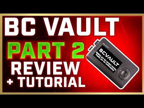 BC Vault Crypto Hardware Wallet | Setup/Review/Tutorial [PART 2] (2021)