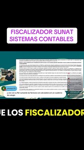 Fiscalizador de SUNAT deberá conocer los sistemas contables más usados #sistemascontables #contable #fiscalizacion 👩‍ ¿Quieres saber mas de contabilidad? 🎁 ¡Accede a más de 100 webinars GRATIS de temas tributarios! https://misha.pe/cursos/ 💻 Mira todos nuestros planes en: https://misha.pe/tienda/ ❤️ Guía para suscribirse en Misha: https://misha.pe/registro-misha/ 👉 Únete a nuestro WhatsApp de YouTube: https://go.misha.pe/WhatsApp | Revista Misha