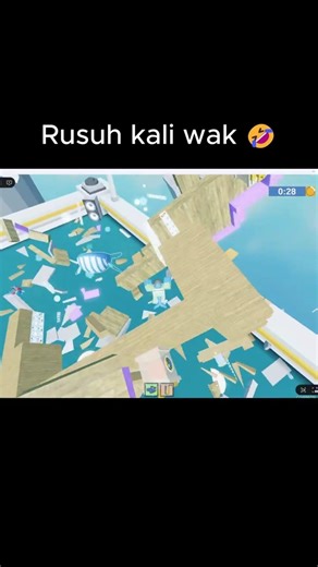 Kacau 🤣 #shorts #gaming #roblox #funny