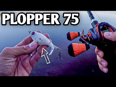 Testing the River2Sea Whopper Plopper 75 - (Easy Topwater for Beginners)
