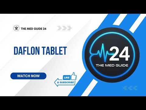 Daflon Tablet Uses, Dosage, Side Effects | Chronic Venous Insufficiency & Hemorrhoids |Full Lecture