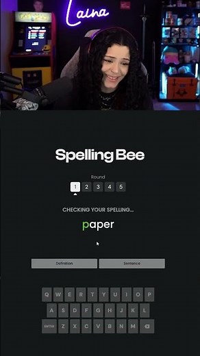I broke the Spelling Bee game #spellingbee #epicmoment