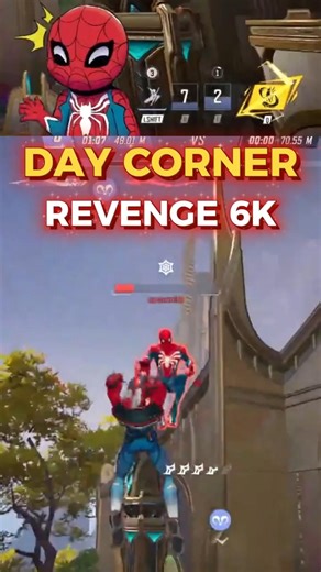 DayMR vs ReqMR: Spider-Man Revenge (6K Day Corner) #marvelrivals #necros #jay3 #flats #bogur #moxy