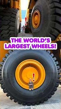 THE WORLD’S LARGEST WHEELS! THIS SIZE IS INSANE! THE BELAZ 75710