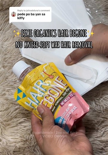 Hair Removal Wax: ESME Organics Hair Begone Guide