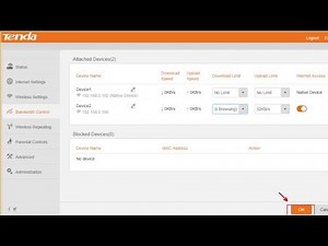 Tenda Router Bandwidth Control Setup Guide | How to setup Bandwidth Control in tenda router