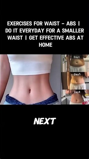 Slim Waist & Abs Workout 🔥 Hourglass Routine