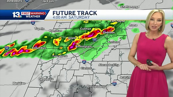 Summerlike heat and humidity in Alabama Friday ahead of some storms over the weekend