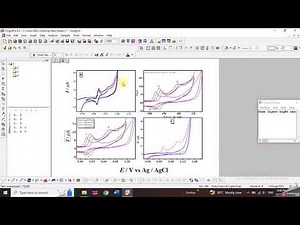 Merging four graphs in origin pro