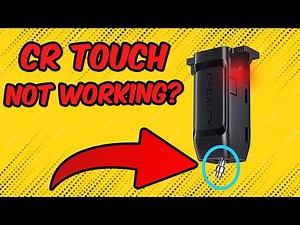 3D Printer CR-Touch Red Light Flashing (Pin Bent) - Fix
