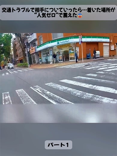 交通トラブルで相手についていったら…着いた場所が“人気ゼロ”で震えた😨1#japan #cop #foryou #fyp #traffic #news