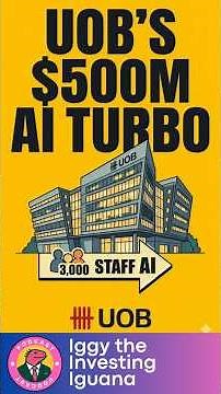 UOB’s $500M PDD Hub — Your Bank Dividends Just Got a 3,000-Staff Turbo | 🦖