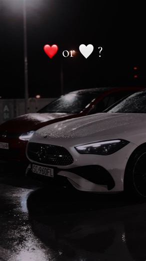 Choose Between White or Red Heart for Your Mercedes!