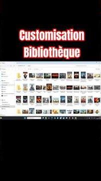 Ta BIBLIOTHÈQUE WINDOWS EN Chef-d’œuvre que tu veux #windows #customised #astuce