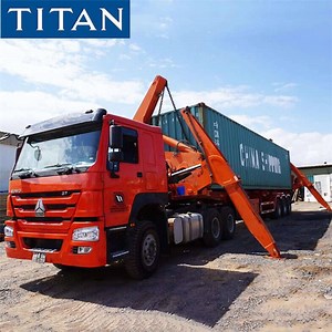 [Hot Item] 40t 20/40FT Container Side Lift Trailer for Sale Price in Stock