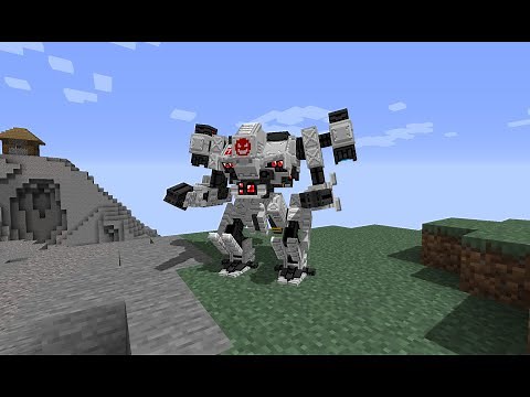 Minecraft - Customizable Player Models Mod Showcase (Model 3) (มอดโมเดลตัวละคร)