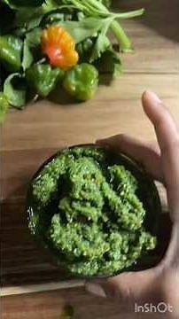 Traditional Trinidad Green Seasoning 🇹🇹🌿 | Plant-Based Caribbean Cooking