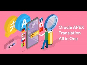 Oracle APEX Translation all in one
