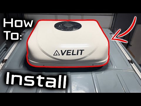 HOW TO Install VELIT 2000R Rooftop Air Conditioner (Full Walkthrough)