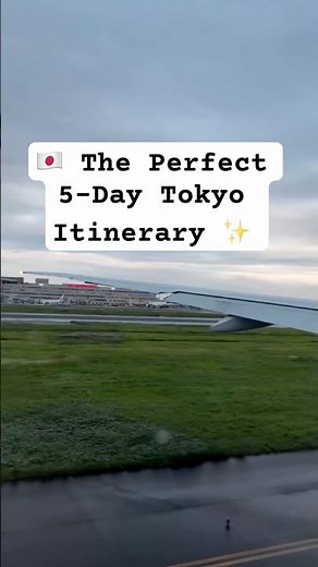 🇯🇵 Planning your first trip to Tokyo? Here’s the perfect 5-day itinerary! #discovertokyo
