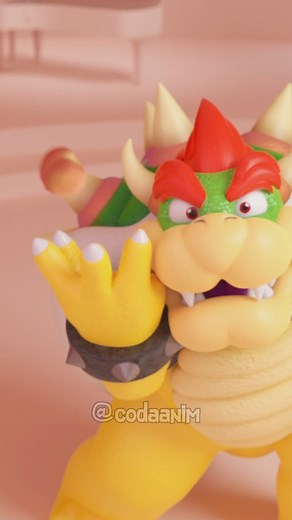 Coda on Instagram: "bowser sing song :) #mario #mariobros #mariomovie #supermario #supermariomovie #animation #animated #3d #bowser #jackblack #peaches"