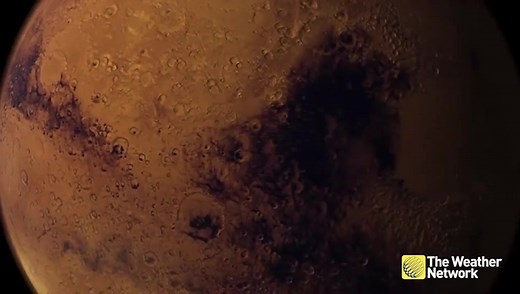 Ancient asteroid impact may have triggered Mars mega-tsunami