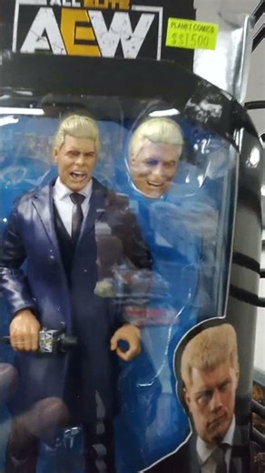 CODY RHODES AEW TWO FACE ACTION FIGURE #allelitewrestling
