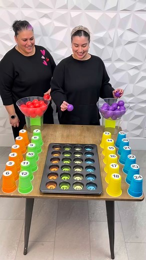 29K views · 96 reactions | Bounce a ball into a muffin pan game where girls compete to win the most amount of cash  This video was produced by Network Media and Doug and Friends | Gameplay HQ | Facebook